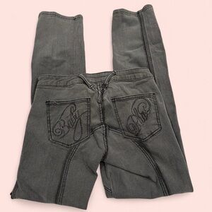 Baby Phat Charcoal Boot Cut Jeans size 7-8